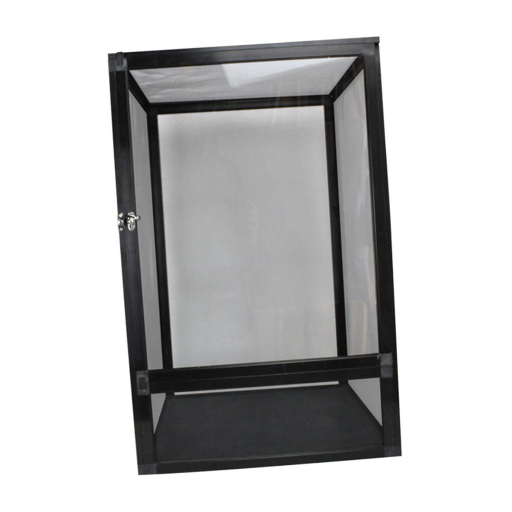 Reptile Terrarium Pet Enclosure Multifunctional Sturdy Reptile Tank Interaction