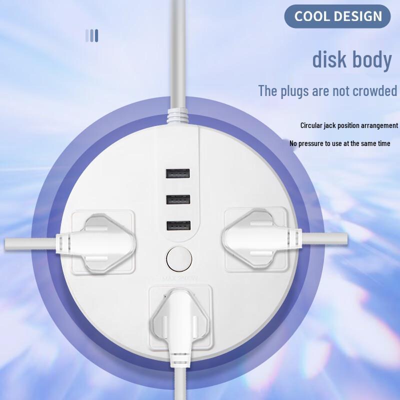 SPACEXPERT Portable Desktop Power Strip