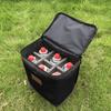 Camping Gas Tanks Storage Bag Cylinder Protective Case Camp Light Carrying Bag for Cooking and Picnics