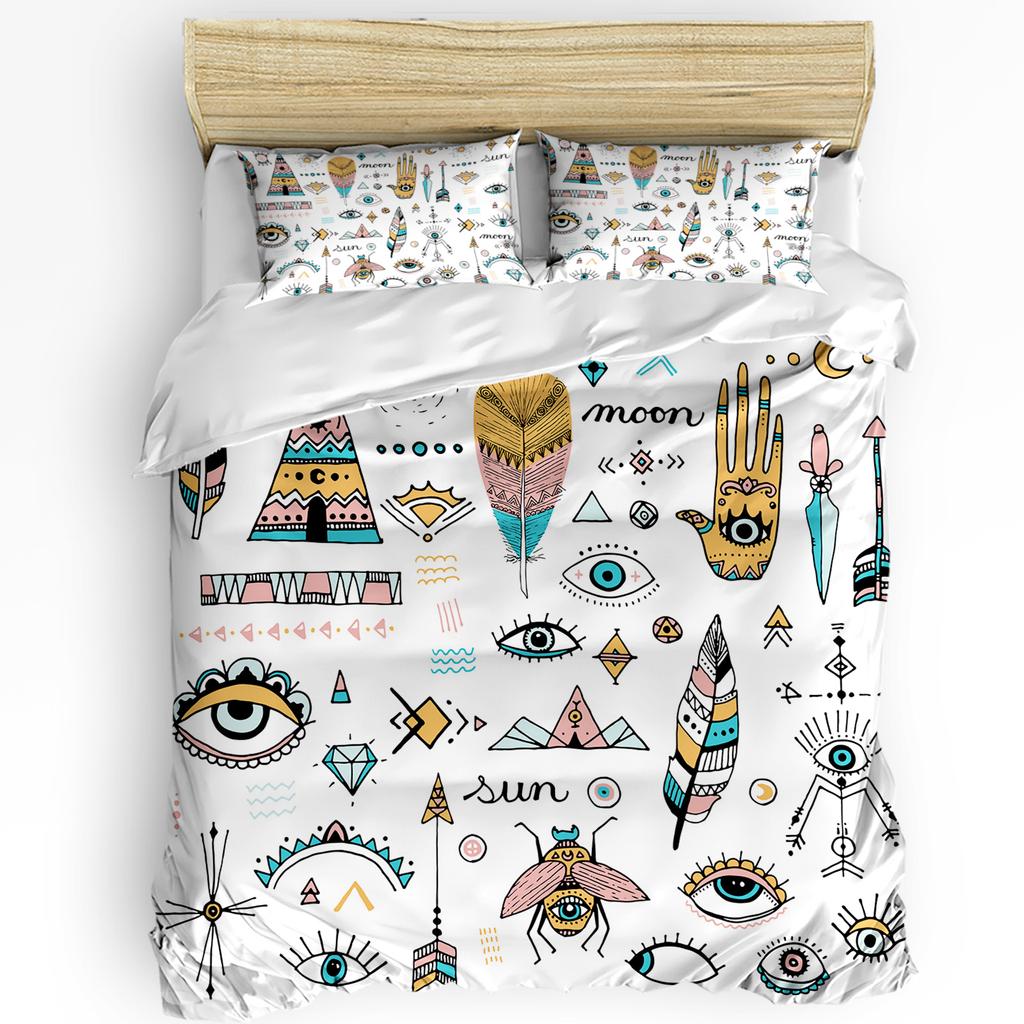 Insects Scarabs Beetles Duvet Cover Bed Bedding Set For Double Home Textile Quilt Cover Pillowcases Bedroom Bedding Set No Sheet