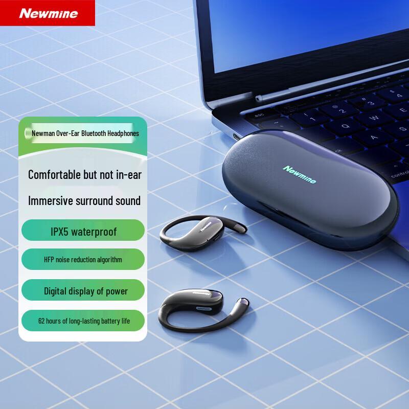 Newmen LY62 Ear-hook Open-Ear Bluetooth Sports Headphones