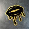 1PC Lips Multiple Colors Motocycle Stickers Waterproof for Helmet Fuel Tank Fairing Car Window Scooter Universal Vinyl Decals