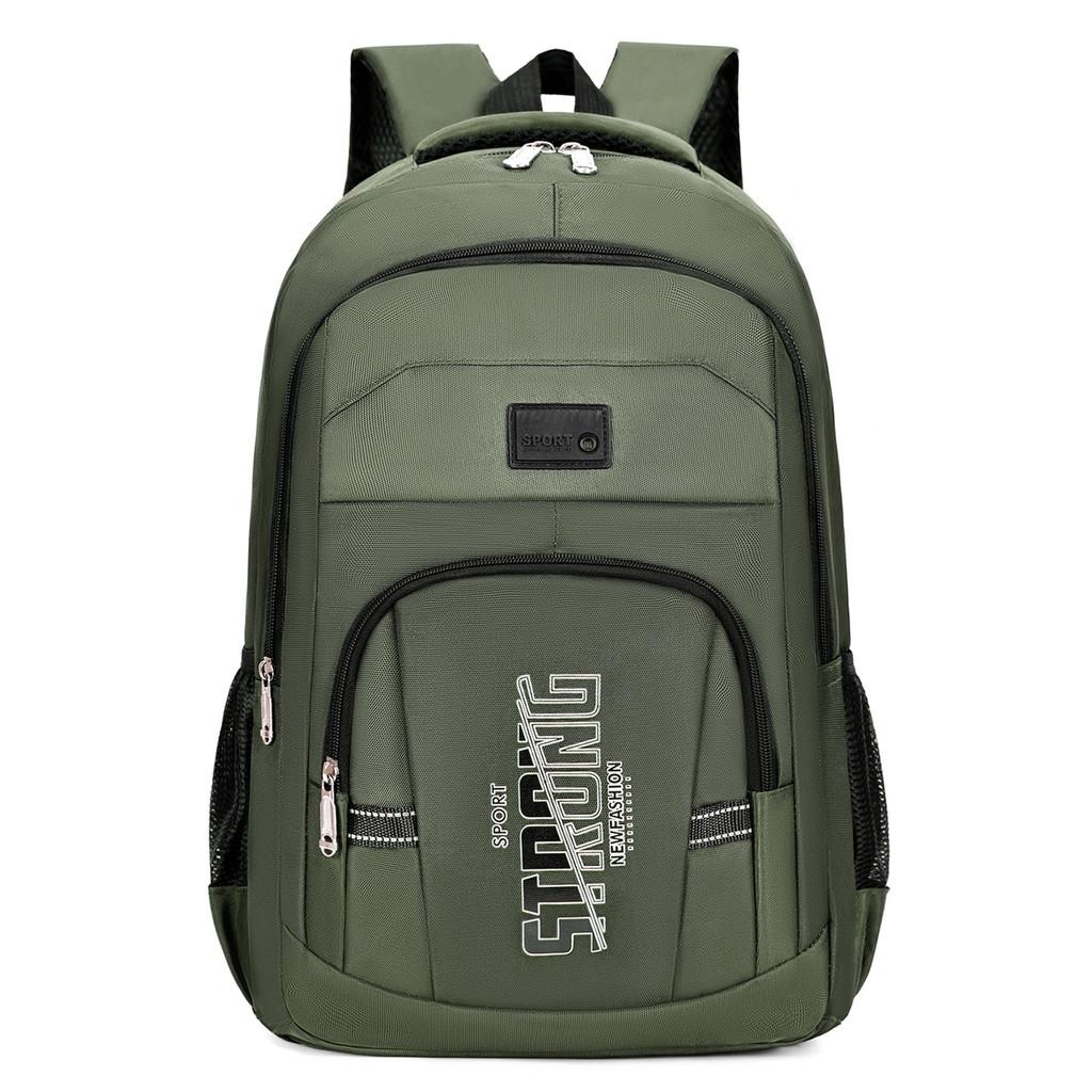 Unisex Casual Letter Laptop Backpack Business Bag For Travel And Daily Commutes
