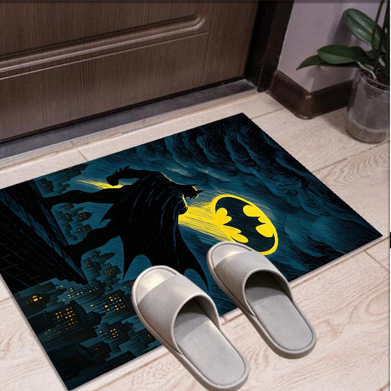 Batman Pattern Rug, Indoor/Outdoor Mat, for Picnic, Gameroom, Bedroom, Office, Living Room, Home Decor Carpet, Birthday Gift