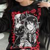 Unisex Black Butler Anime Sweatshirt, Ciel Phantomhive & Sebastian Shirt, Toboso Yana Japanese Anime Graphic Kuroshitsuji Manga Gift Sweater