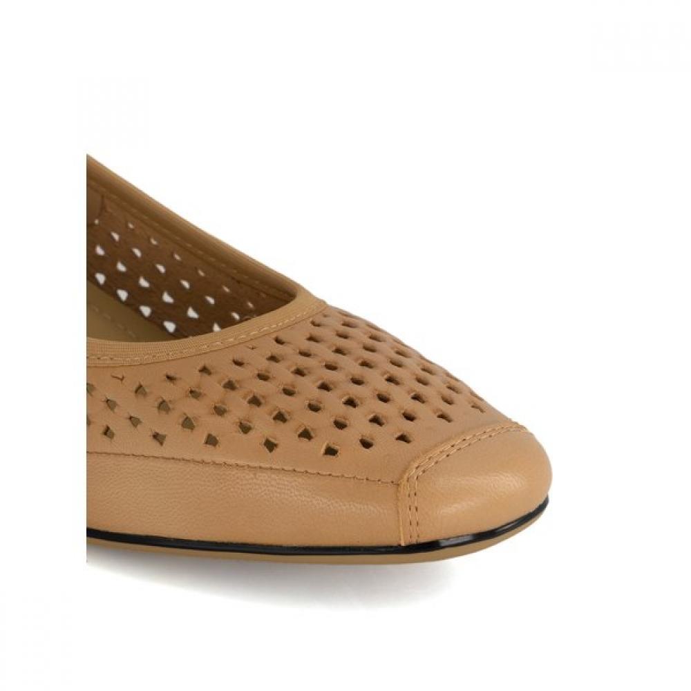 DakS Women S meSh Comfort Flat ShoeS Beige drS636lS32