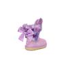 UGG Paz Bootie Suede Non-Slip Durable Kids Boots Kids boots Pink Purple 1103503-OBLS