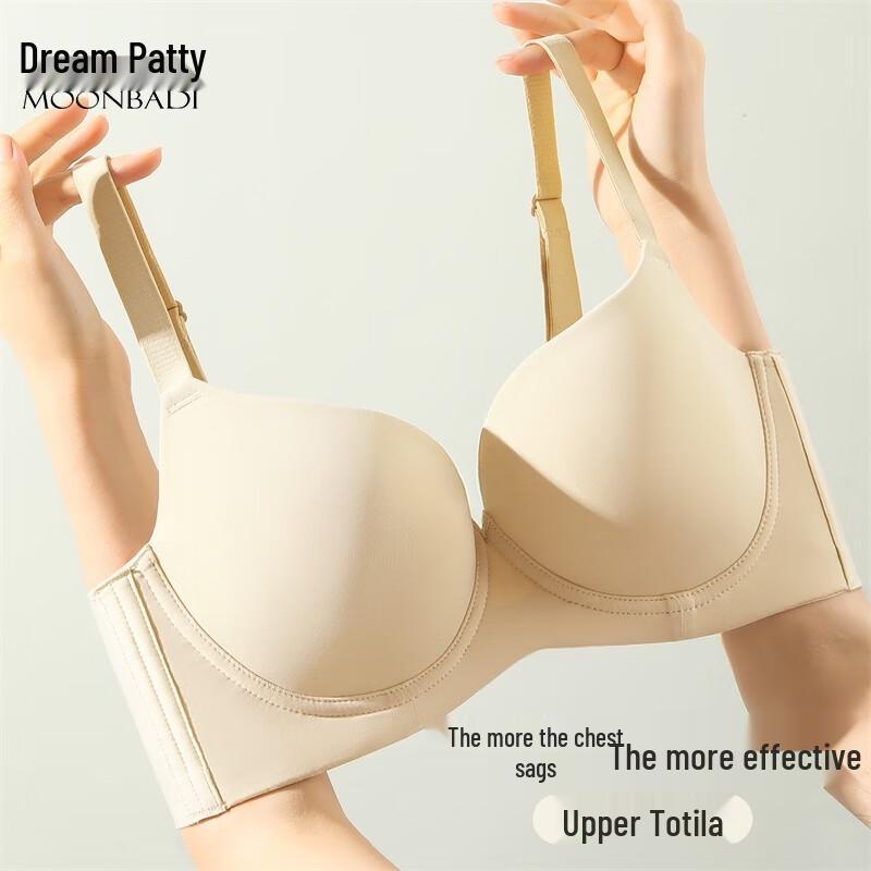 Mengbati Plus Size Seamless Soft Underwire Bra 90C