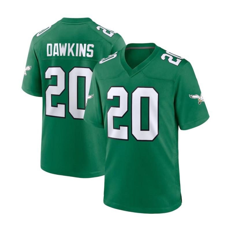 Philadelphia Eagles NFL Football Jersey Jalen Hurts 1 Saquon Barkley 26 Embroidered Team Sportswear Men