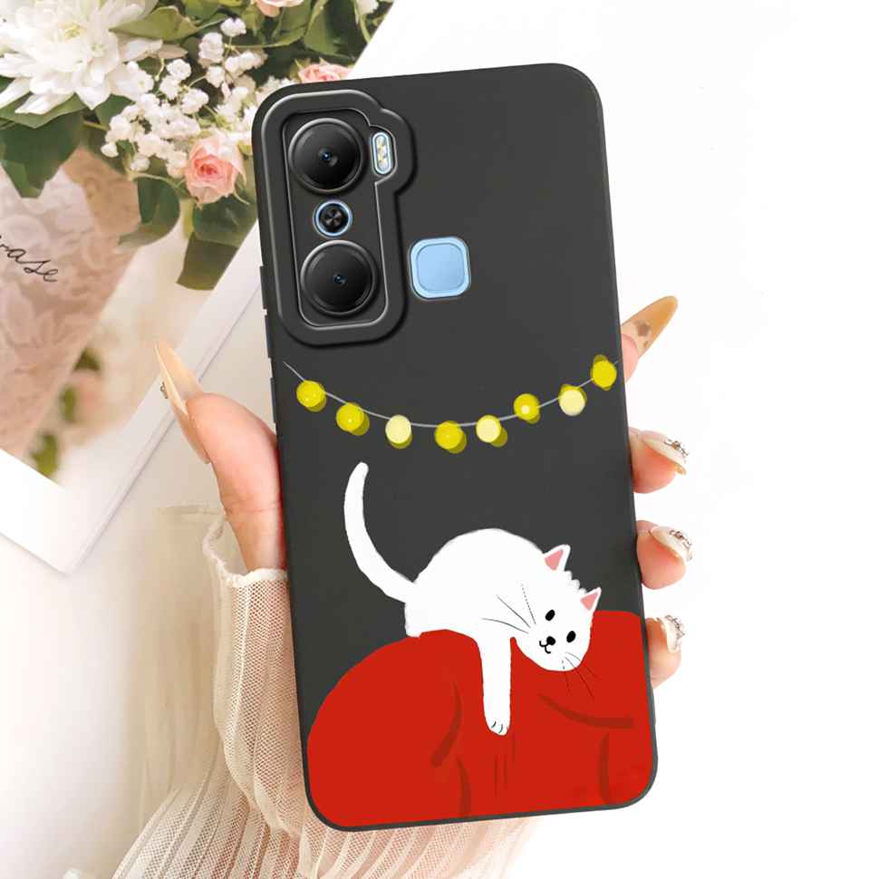 For Infinix Hot 12 Pro X668C Case Silicone Back Cover Full Protection For Infinix Hot 12Pro 6.6" Popular Patterns Phone Casing