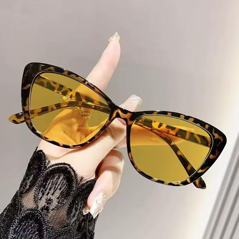 Premium Night Vision Myopia Glasses Stylish Cat-Eye Anti-Blue Light Minus Diopter Eyeglasses Anti-Glare Driving Glasses