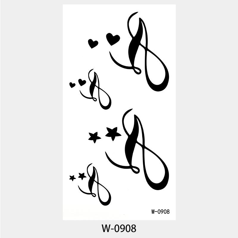 Beauty Sticker Cartoon Tattoo Sticker Waterproof Small Fresh Children Temporary Tattoo Tattoo