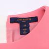 Louis Vuitton Domestically Produced 2022 RW221A HZM Logo Mini Dress Dress 38 pinkUsed