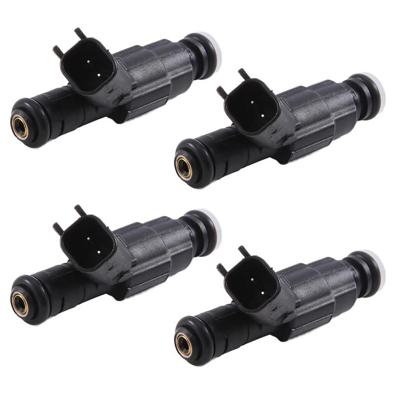 Durable-Set Of 4 Fuel Injectors 0280156154 For Ford Focus Fiesta Mondeo Mazda Volvo