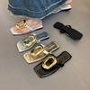 Fashion Women Fashion Slippers Slip on Anti-slip Flip Flops Summer Beach Slippers Luxury Flat Sandals Casual Designer Shoes Slides Women