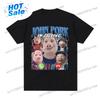 John Pork Is Calling Tshirt Funny Humor Pig Meme Design Graphic T Shirt Fashion Hip Hop Short Sleeve Cotton Oversized Tshirts