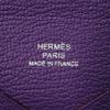 Used 9212 Calvi 7946 Chevre Mysore Goatskin Bag with Gold-stamped Logo and Purple Snap Buttons. Excellent Condition.