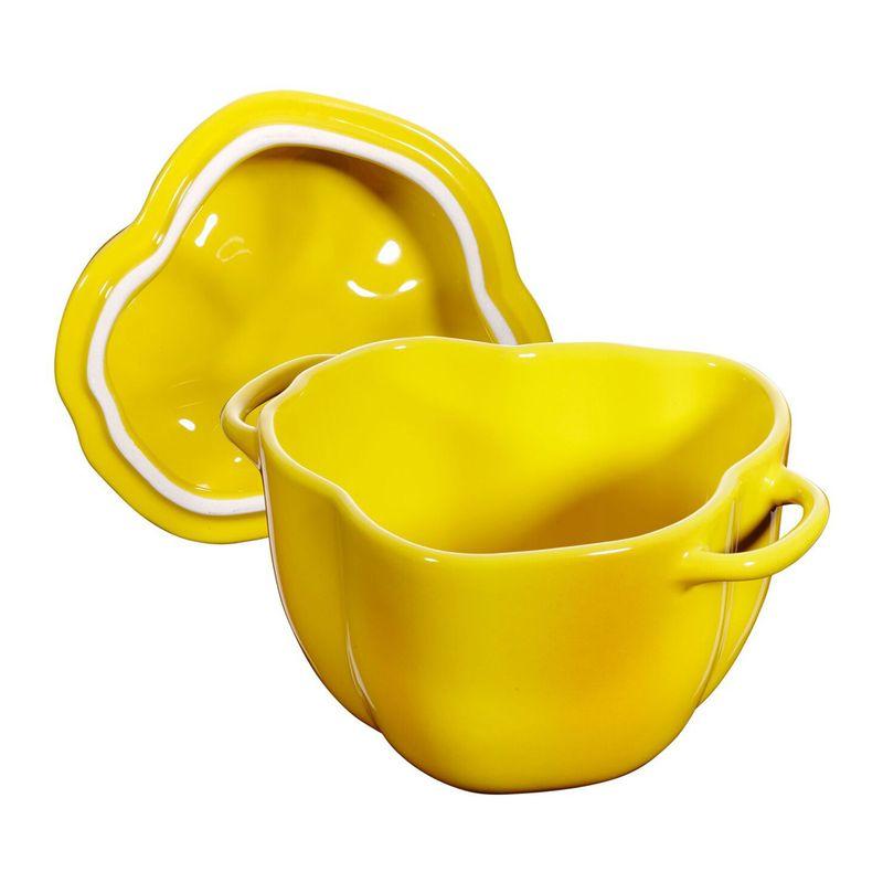 Staub Ceramic Cocotte Paprika 11cm (Yellow)