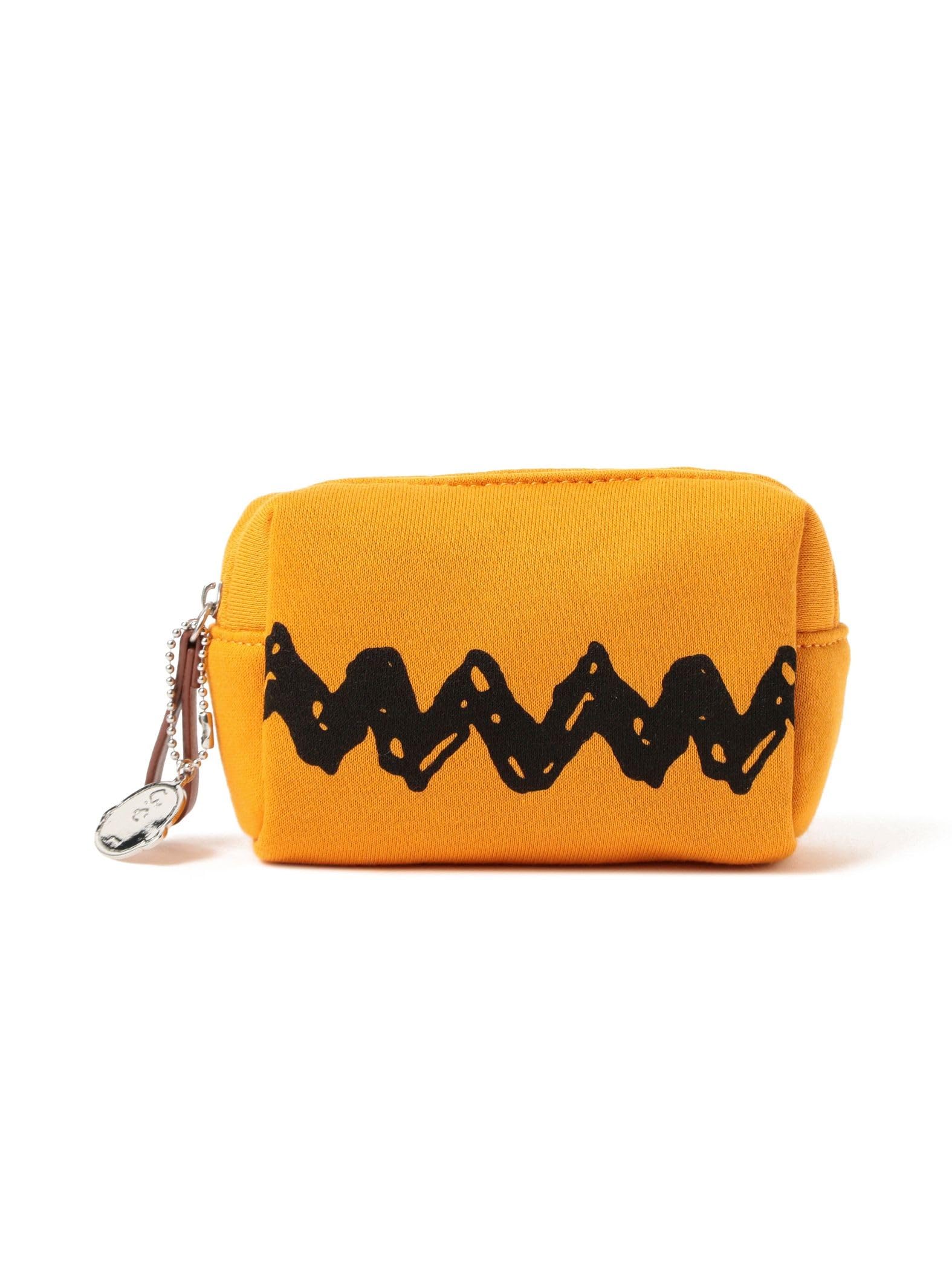 

TEE PEANUTS Charlie Brown Pouch ORANGE [Beams Golf] S/S - оранжевый
