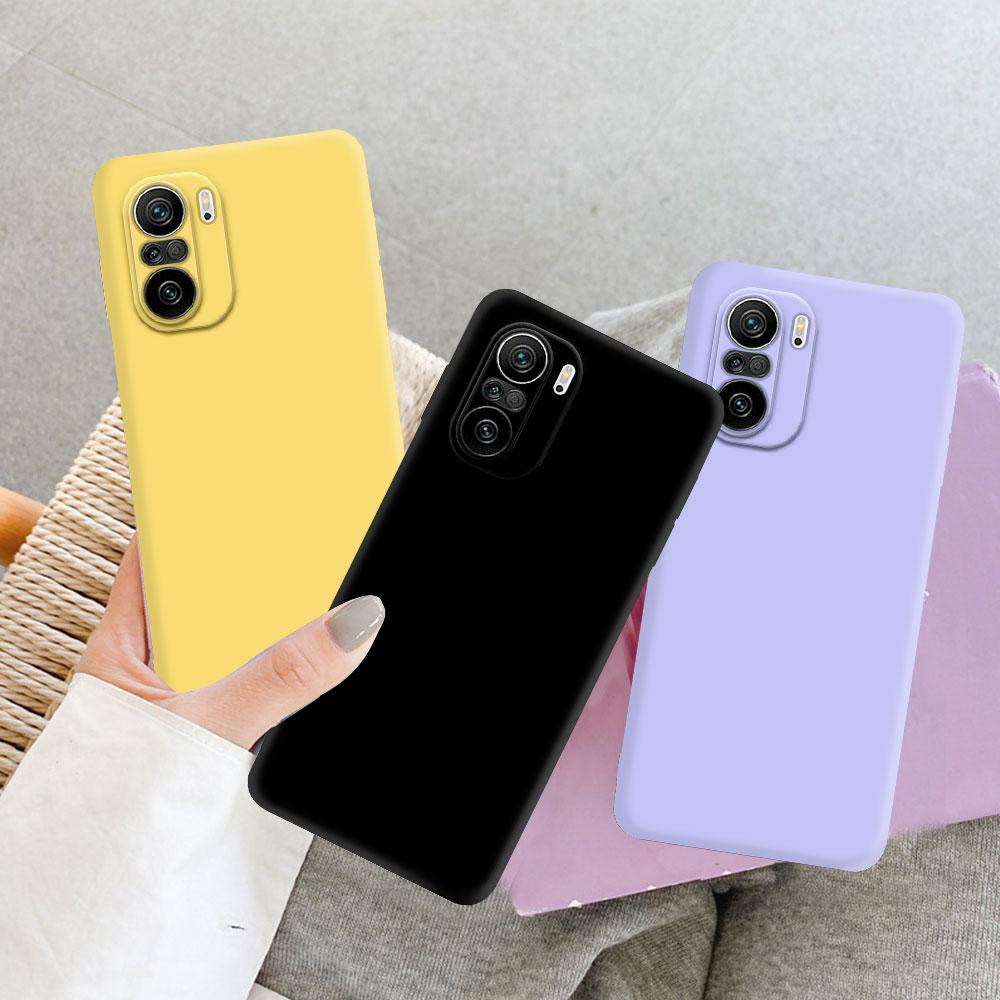 For Xiaomi Poco F3 Case Fashion Soft Silicone TPU Back Cover For Xiaomi Poco F3 Phone Cases For Redmi K40 Pro Fundas Coque