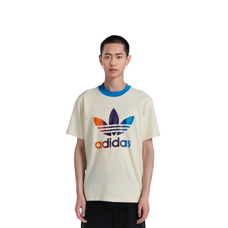 Adidas Originals Adicolor 70s T Shirt Men's Beige IP6967