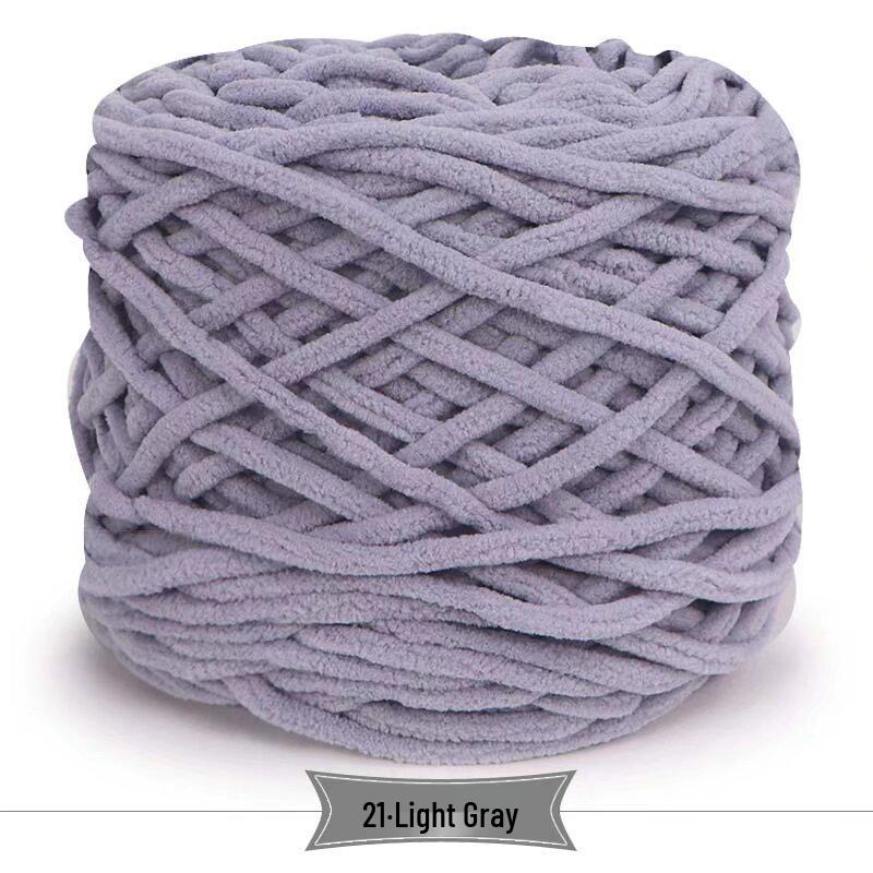 3.3 Große Eiswollknäuel für handgestrickte Häkelschuhe & zum Weben von Schals - Dicke Wolle für Damen & Herren