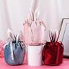 Bunny Ears Easter Bunny Ears Candy Bags Flannelette Gift Packing Bags Rabbit Ear Gift Bag  Easter