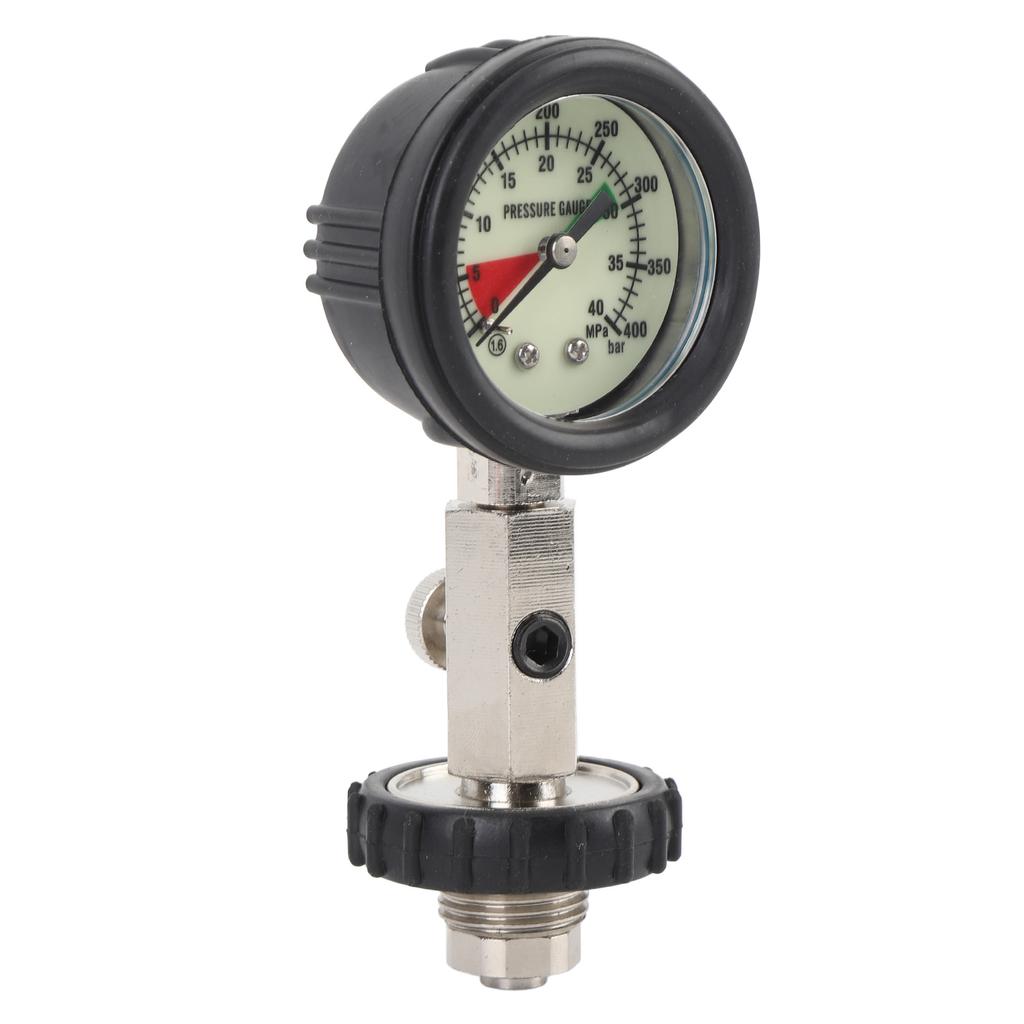 Scuba Pressure Gauge Luminous High Accuracy Multifunctional Portable Oxygen Cylinder Pressure Gauge
