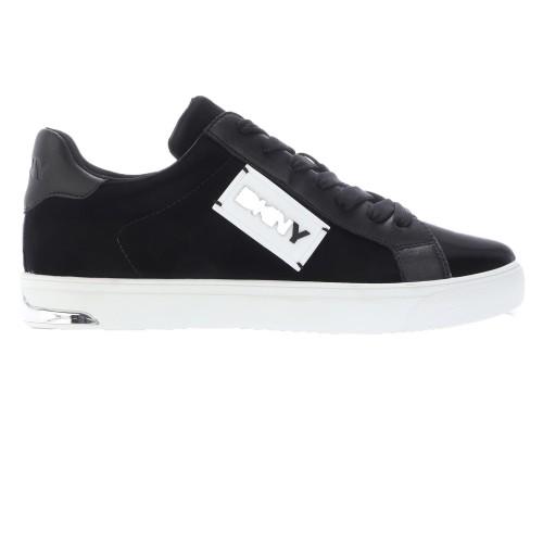 DKNY Womens/Ladies Aelix Faux Leather Lace Up Trainers