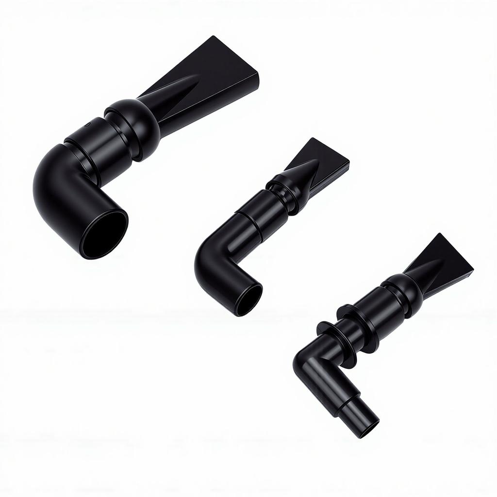 3PCS Fish Tank Water Outlet Nozzle Rotatable Plastic Aquarium Pump Duckbill Nozzle Water Outlet Pipe Fitting 10 15 23mm