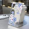Flowers Phone Case For Xiaomi Redmi Note 14 13 12 Pro Plus 5G 12S 11 10 Redmi 13 12 14C 13C 12C Transparent Shockproof TPU Cover