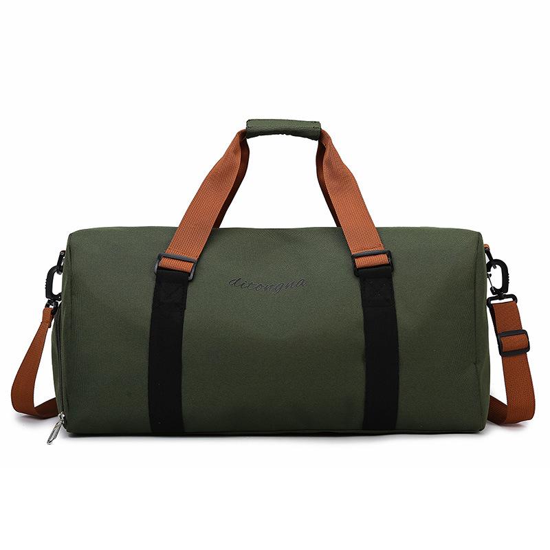 Gym Fitness Bag Fixable Yoga Mat Sports Duffel Outdoor Hiking Camping Handbag Large Luggage Portable Travel Bag for Women Men