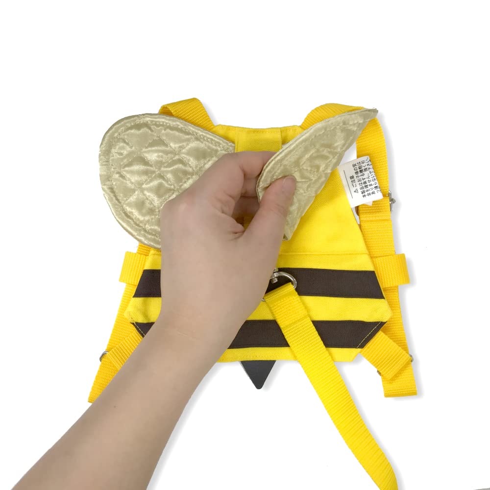 in string yellow for babies and toddlers [Imai Company] [Made Japan] Anti-lost (honeybee) kids,