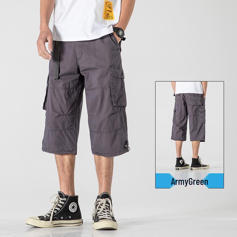 

Мужские шорты свободного кроя из чистого хлопка, 7 дюймов - Дышащие, Модные, Доступны большие размеры XL