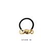 Retro Gold Geometric Hair Clips and Ponytail Ties