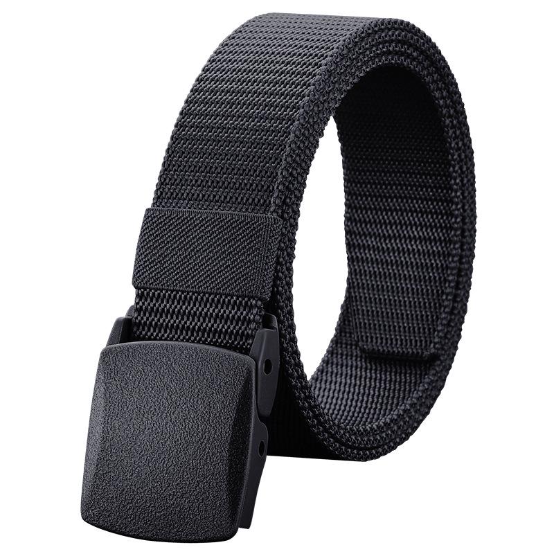 Metal-Free Nylon Belt: Unisex, Versatile & Lightweight for Security Checks