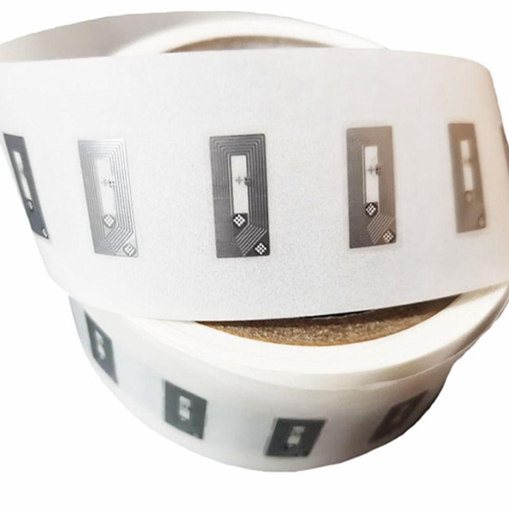 50Pcs 1K S50 NFC Chip NTAG213 Sticker Block 0 Rewritable RFID Tag  for Cellphone NFC Application