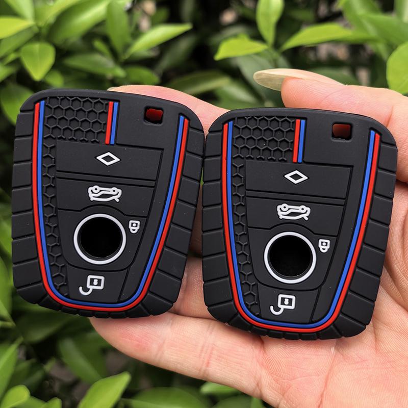 High Quality 4 Buttons Silicone Remote Control Car Key Protective Case Cover For - Bmw I3 I8 Series Car Accessories