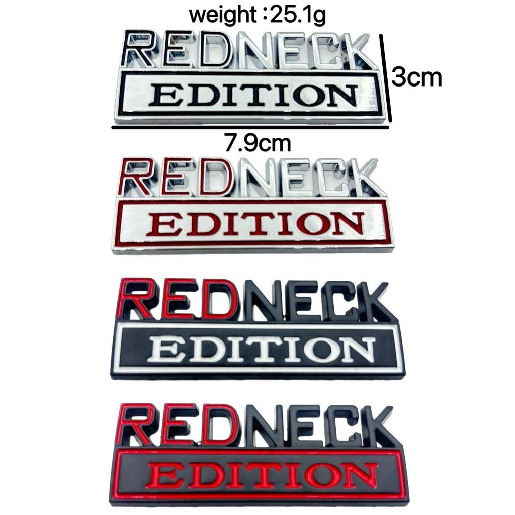 JEEP Off-Road Modified Side Door Sticker - REDNECK Edition Car Emblem