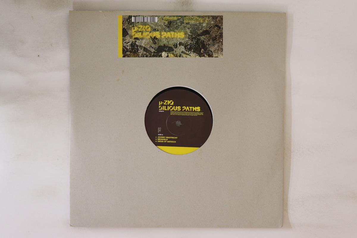 

LP Record MU-ZIQ - Bilious Paths ZIQ070 PLANET MU 2003 UK Dance & Electronica Used