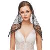 Lace Mantilla Veil Soft & Comfortable Floral Design for Head Covering for Women