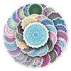 50 Mandala Stickers: Waterproof Decorative Graffiti for Phone, Computer, Water Bottle, Notebook
