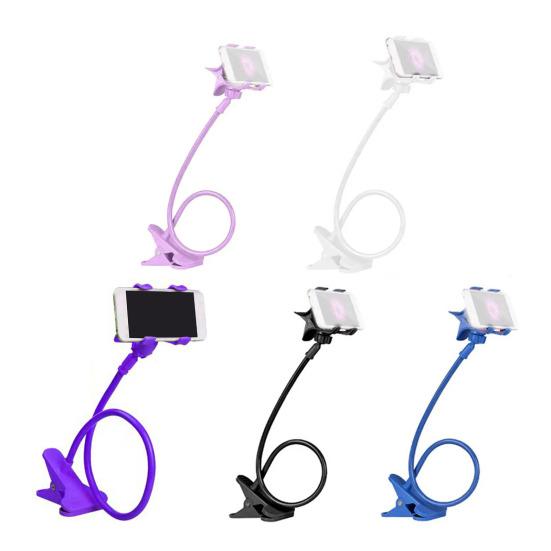 Phone Holder Adjustable Flexible Arm Universal Smartphone Bracket Hands Free Reading Watching Movies Desktop Mount
