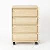 Compact Drawer Cabinet, Mobile Rolling Cabinet, Practical Filing Cabinet (only with Filing Cabinet)