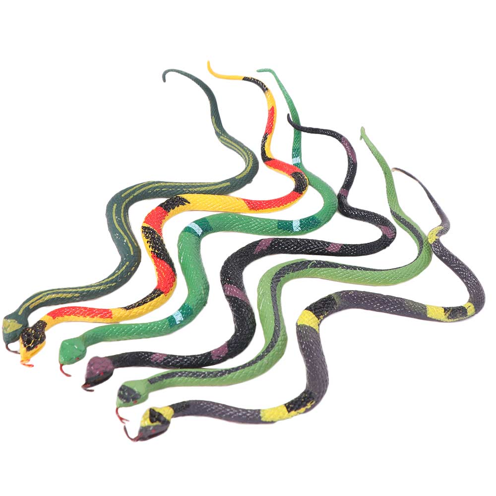 Wild Animal Simulation Snake Model Artificial Figurines Snake Action Figure  Tricky Toys