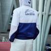 Li-Ning Big Logo Color Block Letter Print Sports Windbreaker Jacket Unisex Jacket Blue AFDP125-4