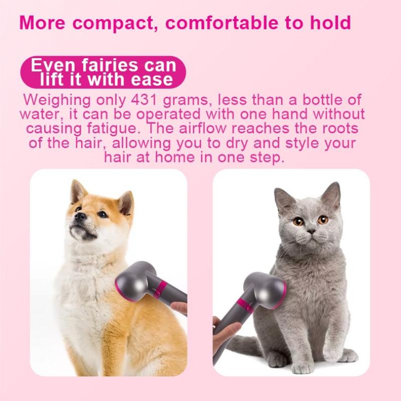 Pet Hair Dryer Soft Grooming Integrated Small Medium-Sized Cats Dogs Water Dryer Blow Dry Styling All-in-One Machine