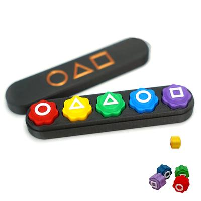 Korean Traditional Play Game, Korean Folk Game Set, Ddakji Korean Game, Korean Dice Game, Stone Pebbles Set, Stone Catching Game