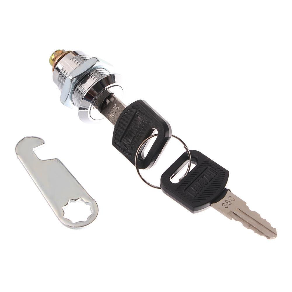 Cupboard Security Lock and Keys Zinc Zinc Zinc Alloy Iron Security Lock Safety Door Cam Lock Drawer Locker