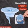 Insect & Odor-Proof Anti-Clog Bathroom Drain Filter with Fast Drainage & Hair Catcher